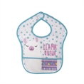 Peva Bibs 2 pieces with pockets and velcro 