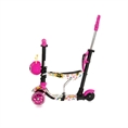 Scooter para niños SMART PLUS Pink FLOWERS