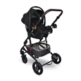Baby Stroller ALBA Premium +ADAPTERS Opaline Grey with Car Seat SPIRIT */option/