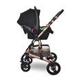 Детска количка ALBA Premium +ADAPTERS Pearl Beige със столче за кола SPIRIT */опция/