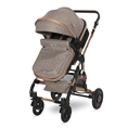 Детска количка ALBA Premium +ADAPTERS с покривало PEARL Beige