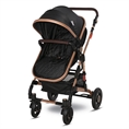 Детска количка ALBA Premium +ADAPTERS със седалка BLACK