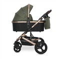 Детска количка BOSTON+ADAPTERS с кош за новородено LODEN Green