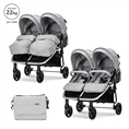 Cochecito de bebé DUO con asiento GREY