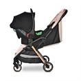 Passeggino LORET Beige con seggiolino SPIRIT Black Jasper */opzionale/